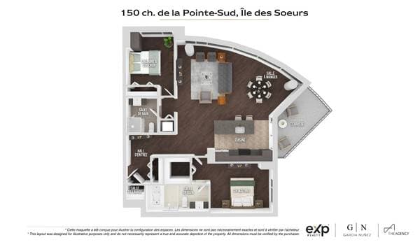 150 Ch. de la Pointe-Sud #1903, Montréal (Verdun/Île-des-Sœurs) — photo 3