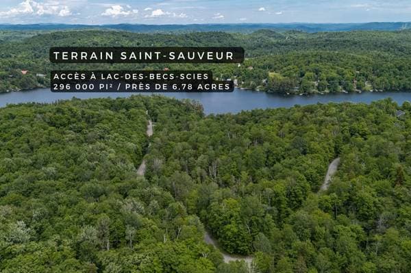 land — Ch. du Lac-des-Becs-Scie E., Saint-Sauveur