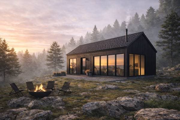 cottage — Ch. du Lac-Équerre, Lac-Supérieur